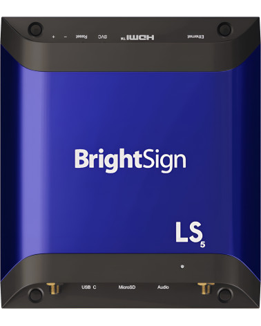 BrightSign LS445 | Lecteur d'affichage numérique 4K Série LS5
