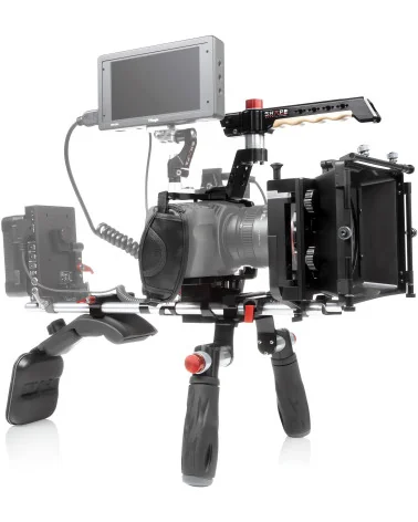 SHAPE Blackmagic Pocket Cinema 4K, 6K Kit BM4SMKIT | Crosse d’épaule, Matte Box et Follow Focus