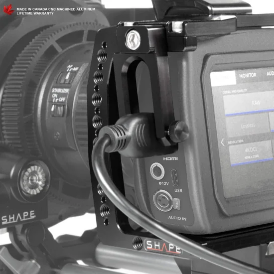 SHAPE Blackmagic Pocket Cinema 4K, 6K Kit BM4SMKIT | Crosse d’épaule, Matte Box et Follow Focus