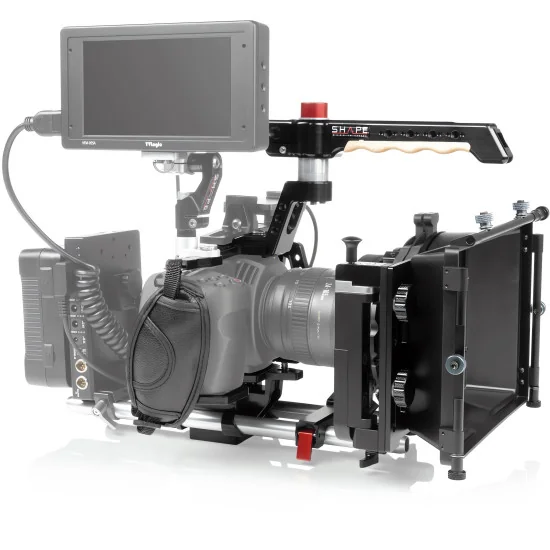 SHAPE Blackmagic Pocket Cinema 4K, 6K Kit BM4KIT | Baseplate, Matte Box & Follow Focus