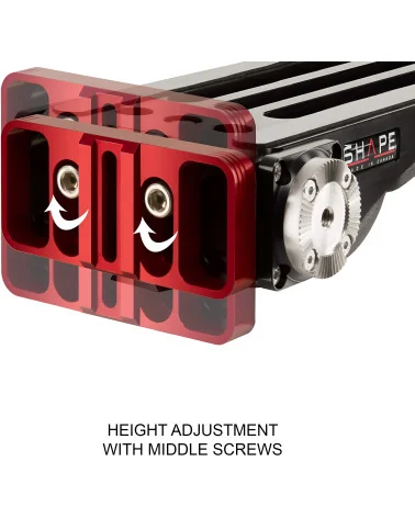 SHAPE URSA Mini V-Lock Quick Release Baseplate URSABP | Baseplate & Rod System