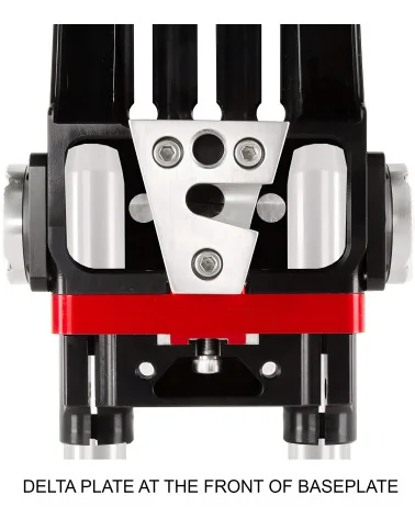 SHAPE URSA Mini V-Lock Quick Release Baseplate URSABP | Baseplate & Rod System