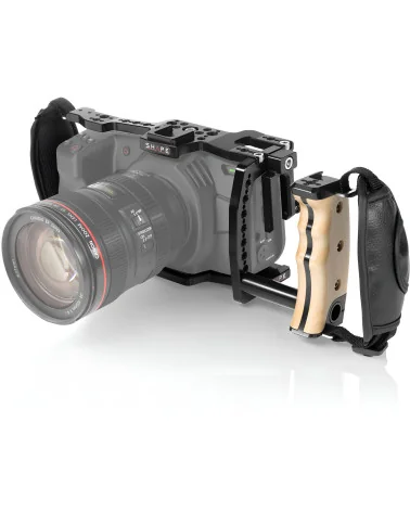 SHAPE Blackmagic Pocket Cinema 4K, 6K Handheld Cage BM4KHH | Camera Cage