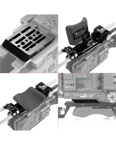 SHAPE Sony FX9 Kit FX9KIT | Crosse d’épaule, Poignée Supérieure, Matte Box et Follow Focus