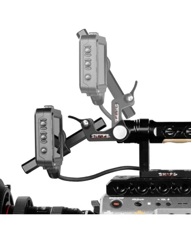 SHAPE Sony FX9 Kit FX9KIT | Crosse d’épaule, Poignée Supérieure, Matte Box et Follow Focus