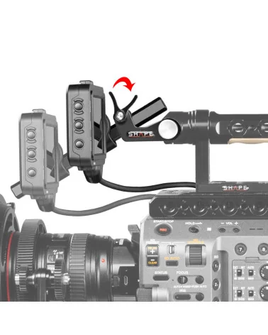 SHAPE Sony FX9 Kit FX9KIT | Crosse d’épaule, Poignée Supérieure, Matte Box et Follow Focus