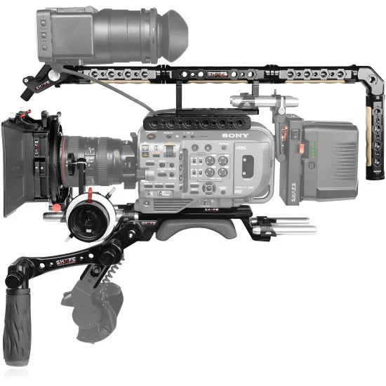 SHAPE Sony FX9 Kit FX9KIT | Crosse d’épaule, Poignée Supérieure, Matte Box et Follow Focus