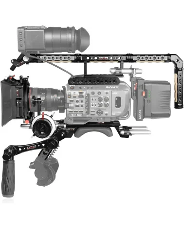 SHAPE Sony FX9 Kit FX9KIT | Crosse d’épaule, Poignée Supérieure, Matte Box et Follow Focus