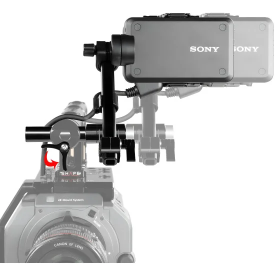 SHAPE Sony FX9 Kit FX9KIT | Crosse d’épaule, Poignée Supérieure, Matte Box et Follow Focus