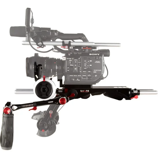 SHAPE Sony FS5, FS5M2 Bundle Rig FS5BASEFFP | Crosse d’épaule et Follow Focus