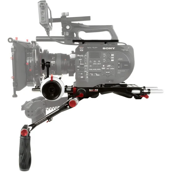 SHAPE Sony FS7M2 Kit FS72FFP | Shoulder Rig & Follow Focus