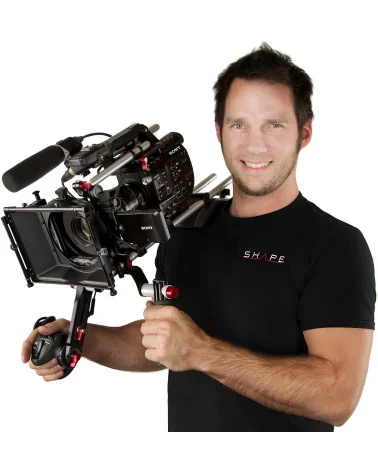 SHAPE Sony FS5, FS5M2 Bundle Rig FS5BRFFP | Shoulder Rig & Follow Focus