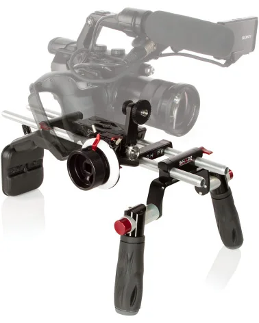 SHAPE Sony FS5, FS5M2 Bundle Rig FS5BRFFP | Shoulder Rig & Follow Focus