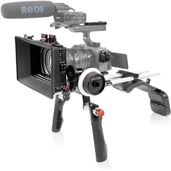 SHAPE Sony FX3, FX30 Kit FX3SMKIT | Crosse d’épaule, Matte Box et Follow Focus