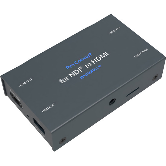 Magewell Pro Convert for NDI® to HDMI (64102) | Decoder, NDI to HDMI Converter