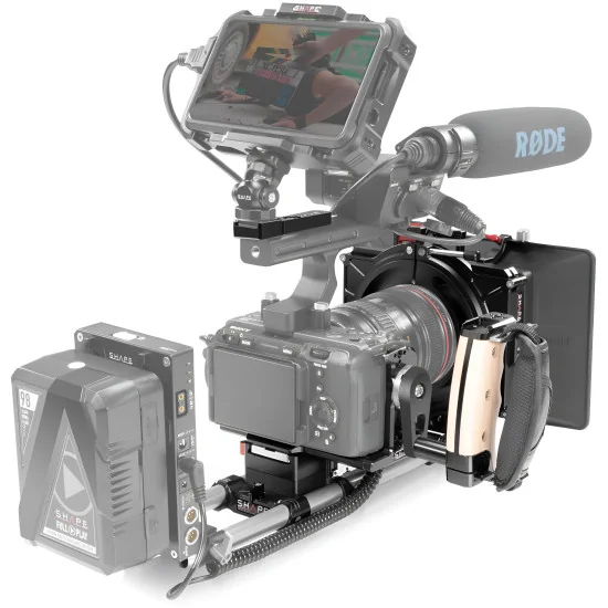 SHAPE Sony FX3, FX30 Kit FX3KIT | Plaque de base, Matte Box et Follow Focus