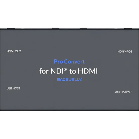 Magewell Pro Convert for NDI® to HDMI (64102) | Decoder, NDI to HDMI Converter