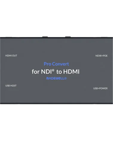 Magewell Pro Convert for NDI® to HDMI (64102) | Decoder, NDI to HDMI Converter