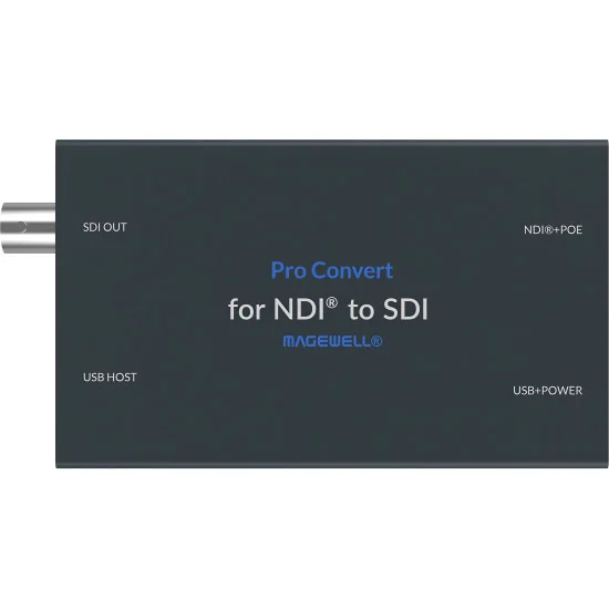 Magewell Pro Convert for NDI® to SDI (64150) | Décodeur, Convertisseur NDI vers SDI