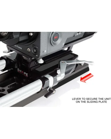 SHAPE Sony Venice 19mm Studio Sliding Baseplate VN19D | Baseplate & Rod System