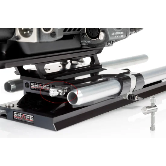 SHAPE Sony Venice 19mm Studio Sliding Baseplate VN19D | Baseplate & Rod System