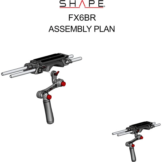 SHAPE Sony FX6 Kit FX6BR | Shoulder Rig