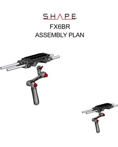SHAPE Sony FX6 Kit FX6BR | Crosse d’épaule