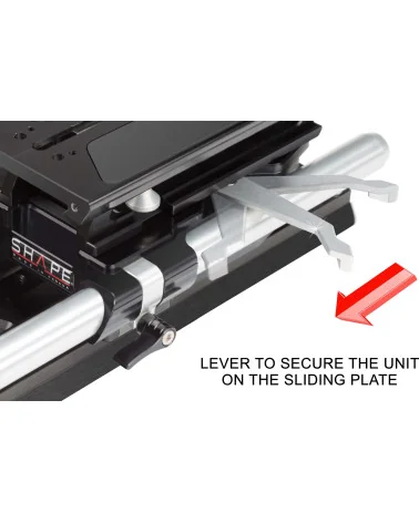 SHAPE Sony Venice 15mm Studio Sliding Baseplate VN15D | Plaque de base & Système Rod