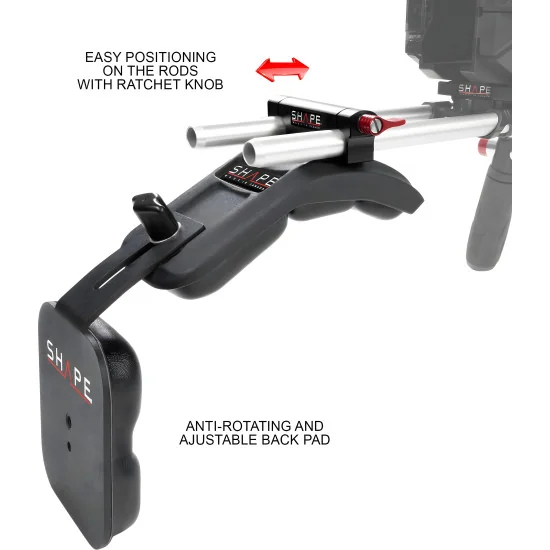 SHAPE Sony A7 III, A7R III Shoulder Mount A73SM | Shoulder Rig & Top Handle