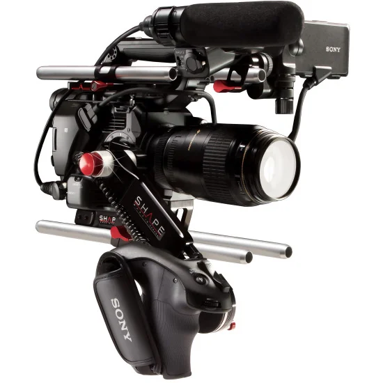 SHAPE Sony FS5, FS5M2 Kit FS5BASEKIT | Baseplate, Top Plate, Remote Extension Handle