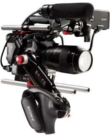 SHAPE Sony FS5, FS5M2 Kit FS5BASEKIT | Baseplate, Top Plate, Remote Extension Handle