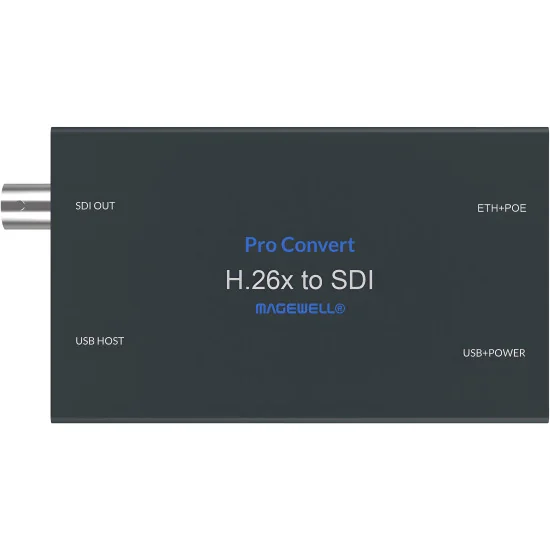 Magewell Pro Convert for H.26x to SDI (64170) | Décodeur, Convertisseur H.264/H.265 vers SDI