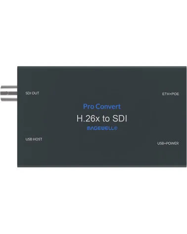 Magewell Pro Convert for H.26x to SDI (64170) | Decoder, H.264/H.265 to SDI Converter