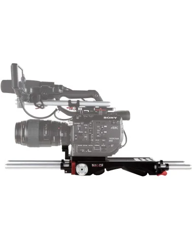 SHAPE Sony FS5, FS5M2 V-Lock Quick Release with Metabones Support FS5BP | Plaque de base & Système Rod