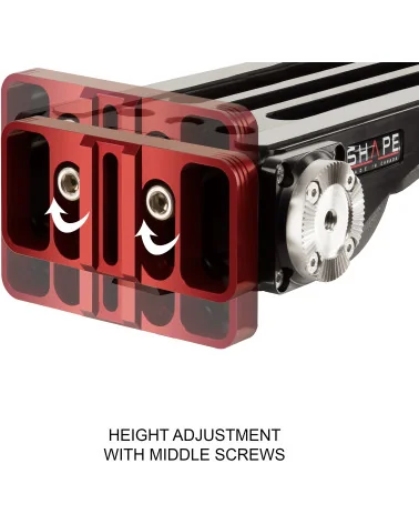 SHAPE Sony FS5, FS5M2 V-Lock Quick Release with Metabones Support FS5BP | Baseplate & Rod System