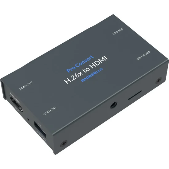 Magewell Pro Convert for H.26x to HDMI (64132) | Décodeur, Convertisseur H.264/H.265 vers HDMI