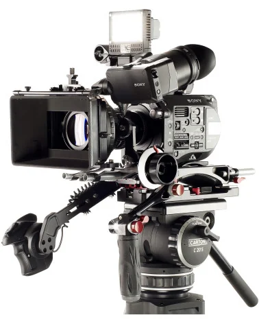 SHAPE Sony FS7, FS7M2 V-Lock Quick Release FS7BP | Baseplate & Rod System