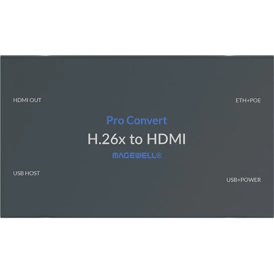 Magewell Pro Convert for H.26x to HDMI (64132) | Décodeur, Convertisseur H.264/H.265 vers HDMI