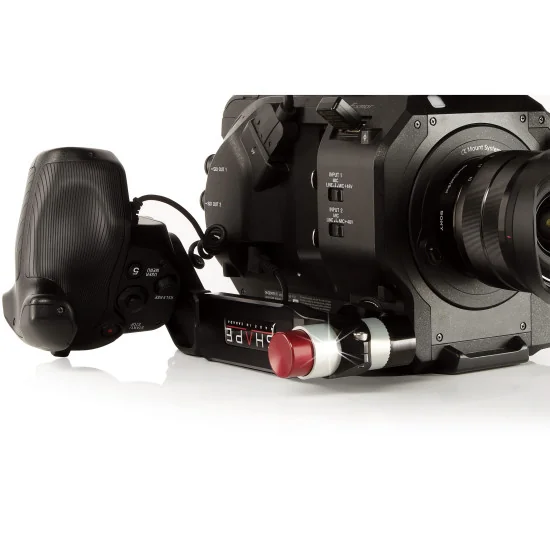 SHAPE Sony FS7 Lightweight Bundle Rig FS7LWBR | Plaque de base, Plaque supérieure & Poignée d'extension