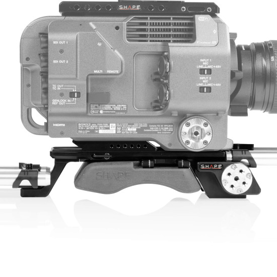 SHAPE Sony FX9 V-Lock Quick Release FX9BP | Baseplate & Rod System