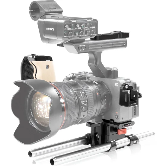 SHAPE Sony FX3, FX30 Cage 15mm LW FX3ROD | Baseplate, Rod System