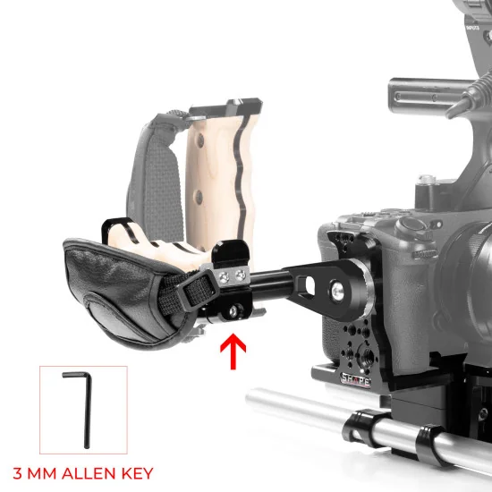 SHAPE Sony FX3, FX30 Cage 15mm LW FX3ROD | Baseplate, Rod System