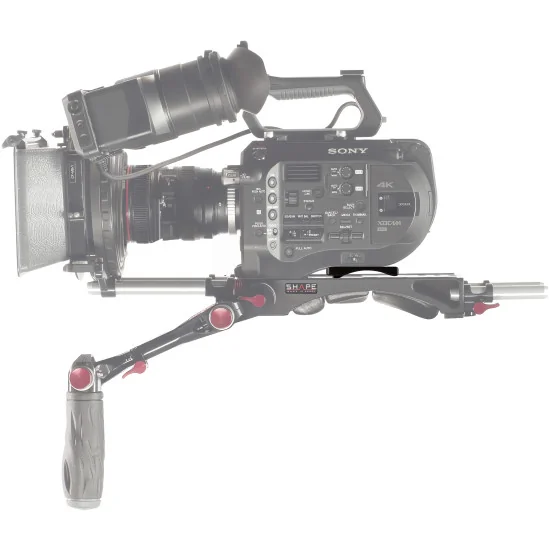 SHAPE Sony FS7M2 V-Lock Quick Release FS72BP | Plaque de base & Système Rod