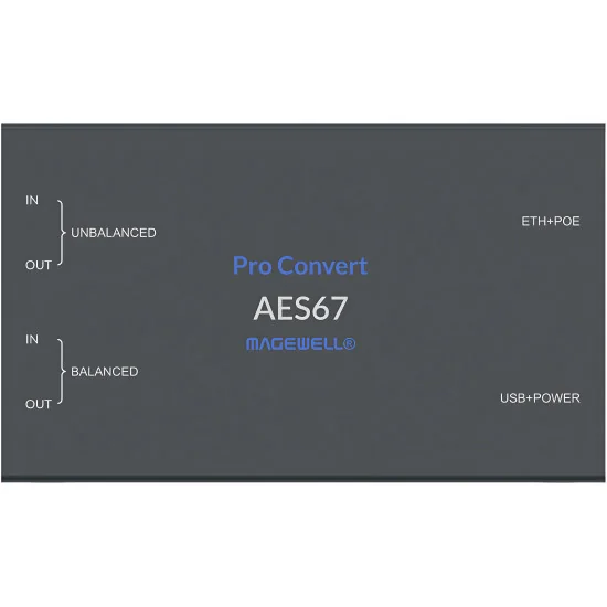 Magewell Pro Convert AES67 (64240) Convertisseur audio