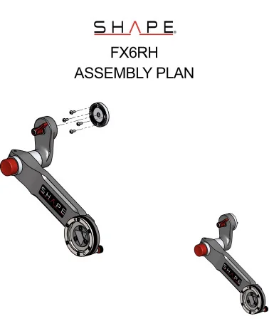 SHAPE Sony FX6 Remote Extension Handle and Cable FX6RH | Extension Handle