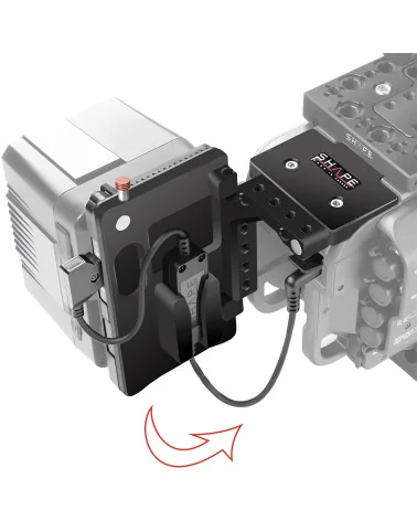 SHAPE V-Mount for Sony FX9 VPBFX | Pivoting Battery Plate