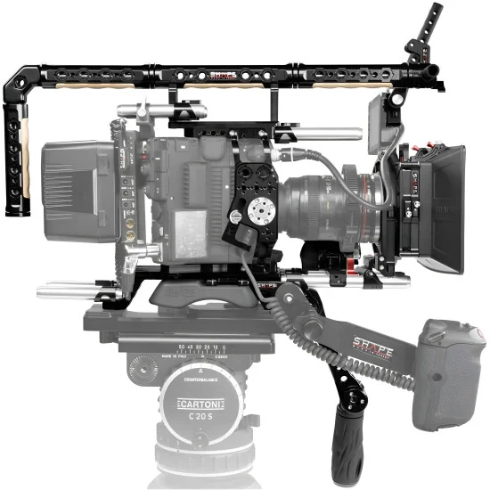 SHAPE Canon C500 Mark II, C300 Mark III Kit C52KIT | Shoulder Rig, Matte Box & Follow Focus