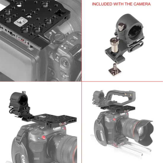 SHAPE Canon C70 Kit C70KIT | Shoulder Rig, Matte Box & Follow Focus