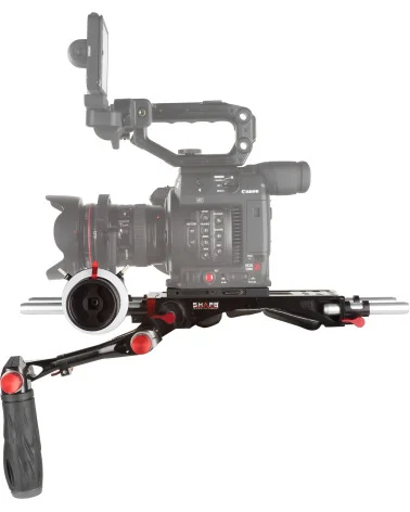 SHAPE Canon C200, C200B Bundle Rig C2BRFFP | Shoulder Rig & Follow Focus