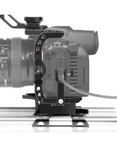 SHAPE Canon R5C, R5, R6 Shoulder Mount Kit R5CSMKIT | Shoulder Rig, Matte Box & Follow Focus